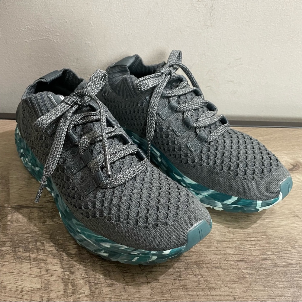 NEW! Men's NO BULL Dark Grey WILD TIDE Knit RUNNING Shoes SNEAKERS